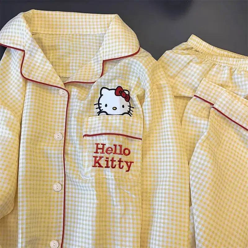 Pijama Feminino Hello Kitty Americano To Com Sono Pijamas