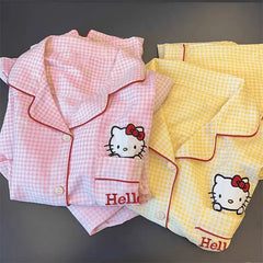 Pijama Feminino Hello Kitty Americano To Com Sono Pijamas