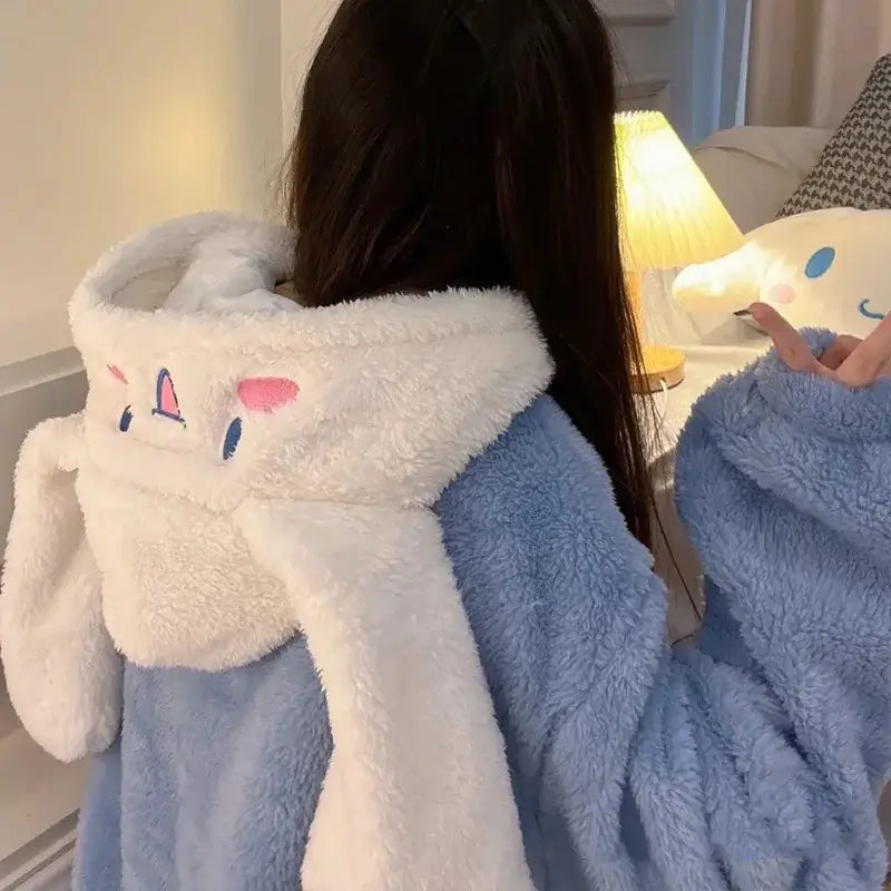 Pijama Feminino Hello Kitty e Cinnamoroll to com sono pijamas