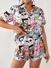 Pijama Feminino Pandas detalhe visual 4 Raizza Kids