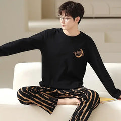 Pijama Masculino Florença detalhe visual 4 Raizza Kids