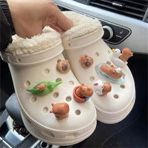 Pingentes Crocs Capivara Raizza Kids