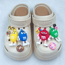 Pingentes Crocs M&Ms Raizza Kids