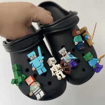 Pingentes Crocs Minecraft Raizza Kids