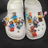 Pingentes Crocs Minecraft Raizza Kids