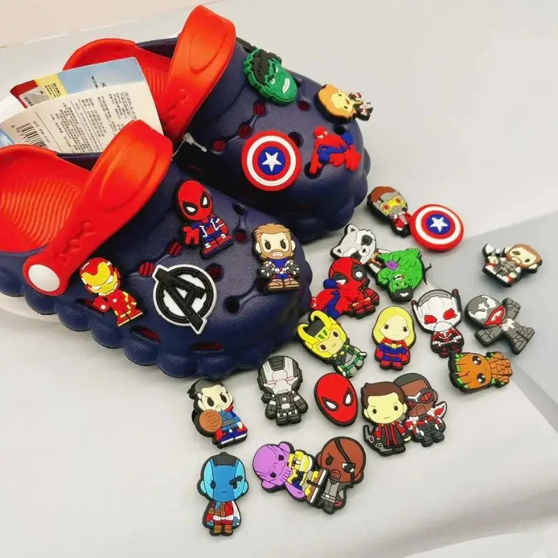 Pingentes Crocs Super Herois Raizza Kids