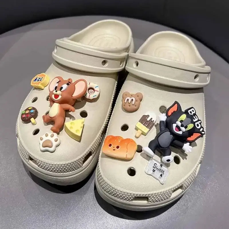 Pingentes Crocs Tom e Jerry Raizza Kids
