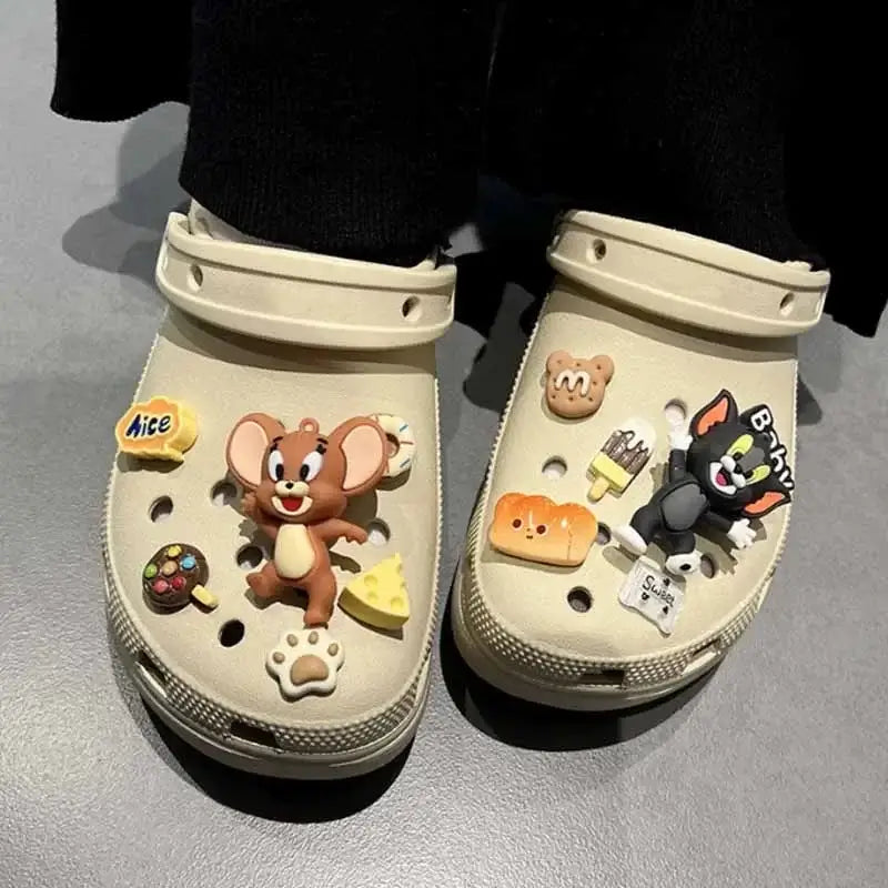 Pingentes Crocs Tom e Jerry Raizza Kids