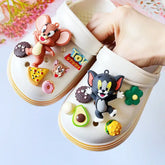 Pingentes Crocs Tom e Jerry Raizza Kids