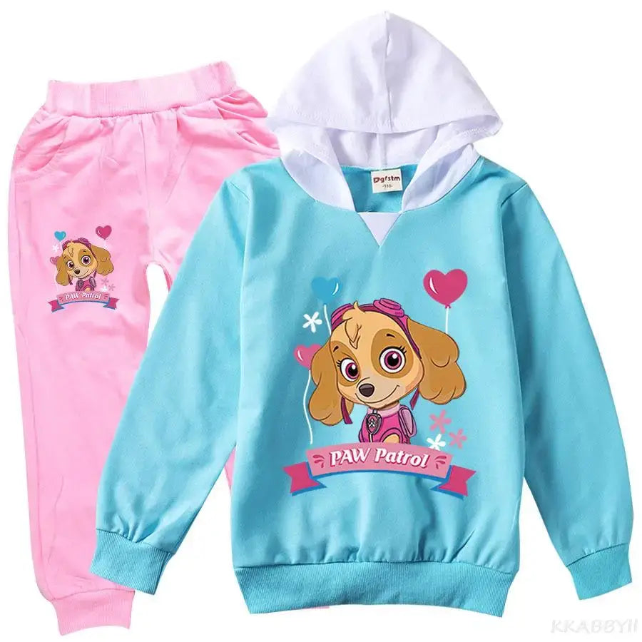 Conjunto Moletom Infantil Patrulha Canina Skye