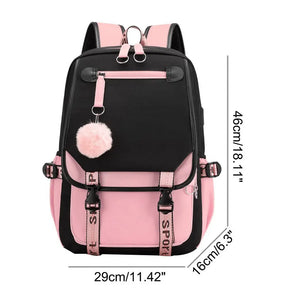 Mochila Escolar Stitch Premium