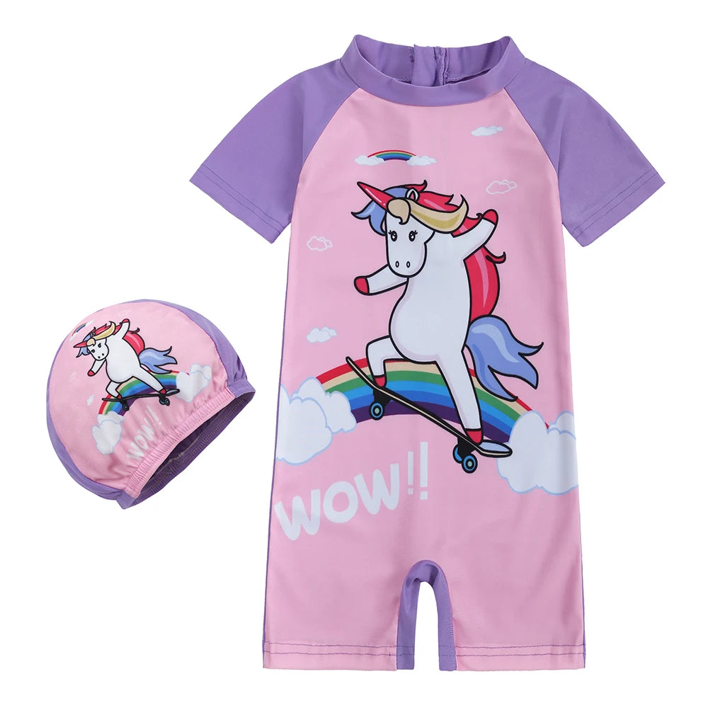 Roupa de Banho Infantil Personagens Fun