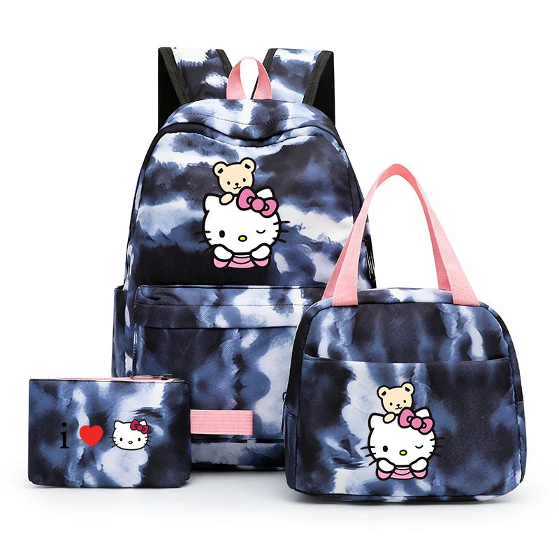 Mochila Escolar Hello Kitty