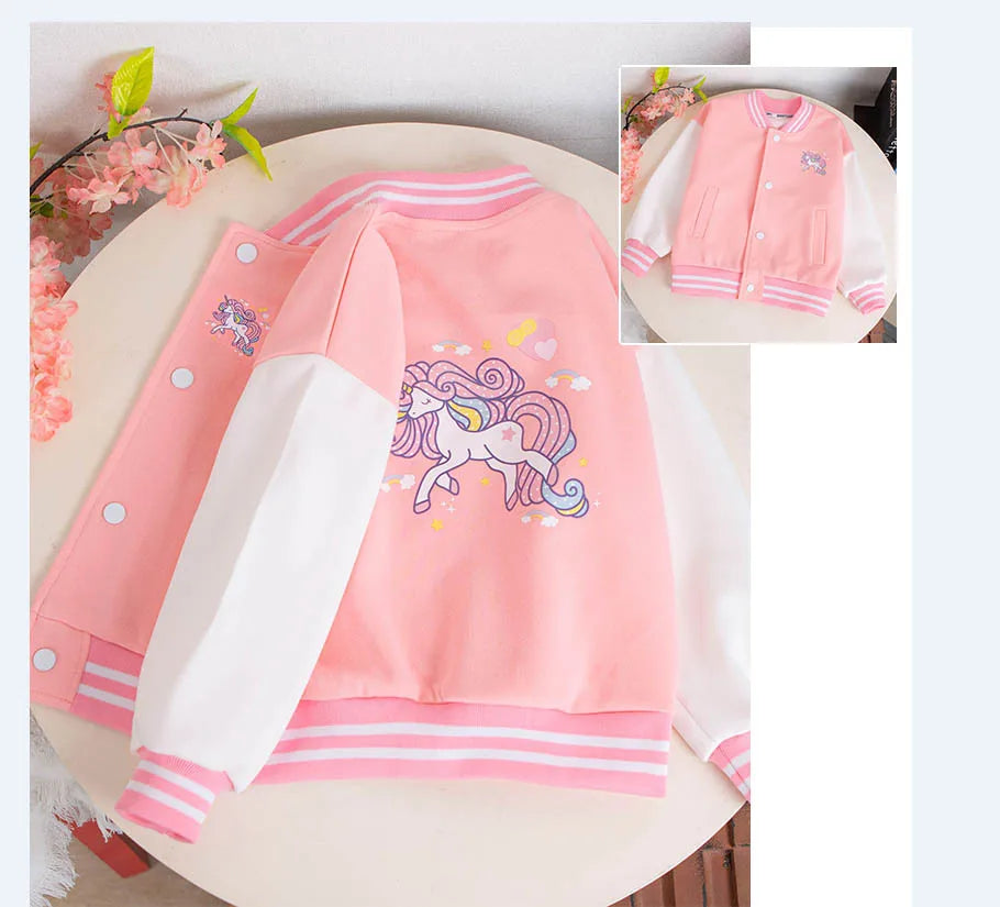 Jaqueta Infantil Unicórnio