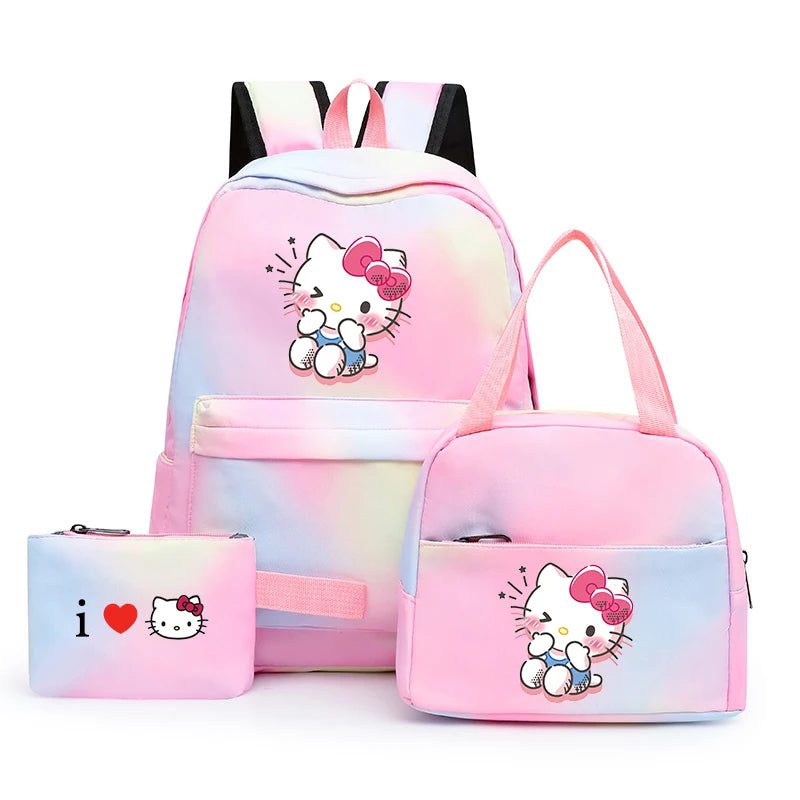 Mochila Escolar Hello Kitty