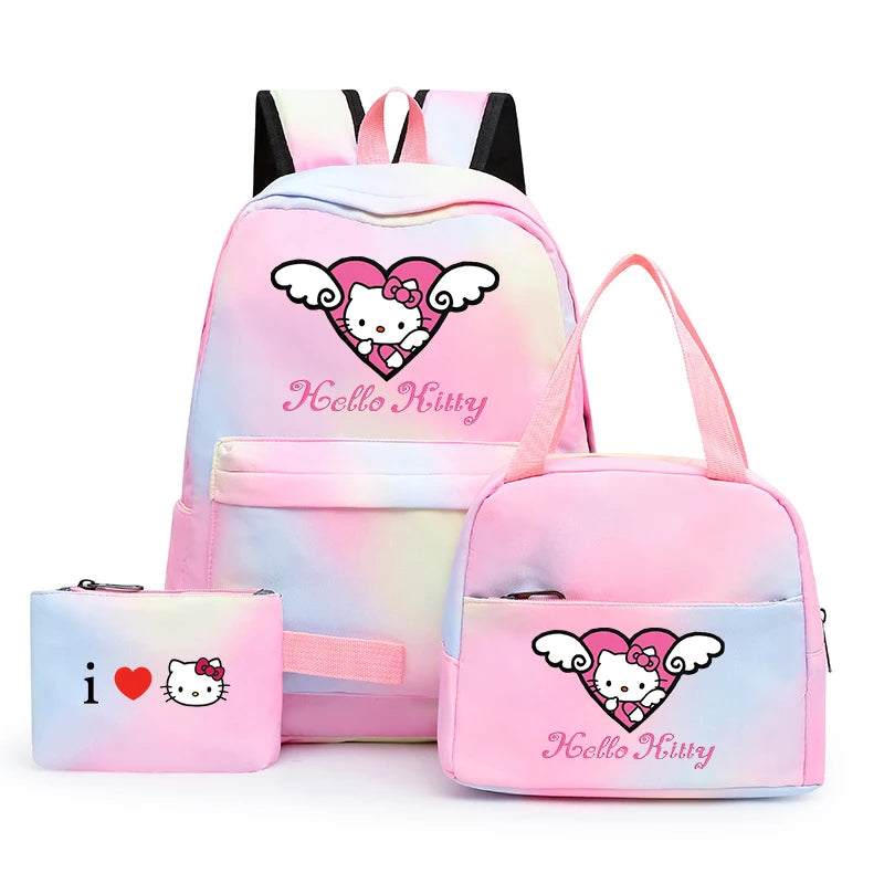 Mochila Escolar Hello Kitty