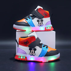 Tênis Infantil Mickey e Minnie de Led