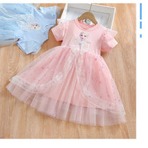 Vestido Infantil Frozen Elegante