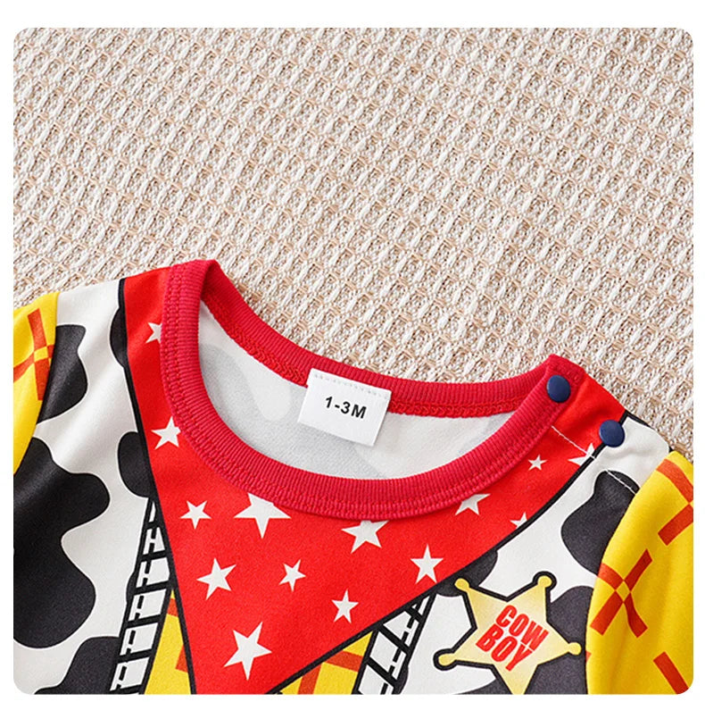 Macacão Bebê Anime Amarelo detalhe 9 Raizza Kids