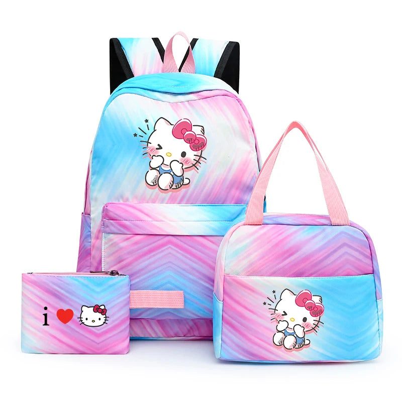 Mochila Escolar Hello Kitty