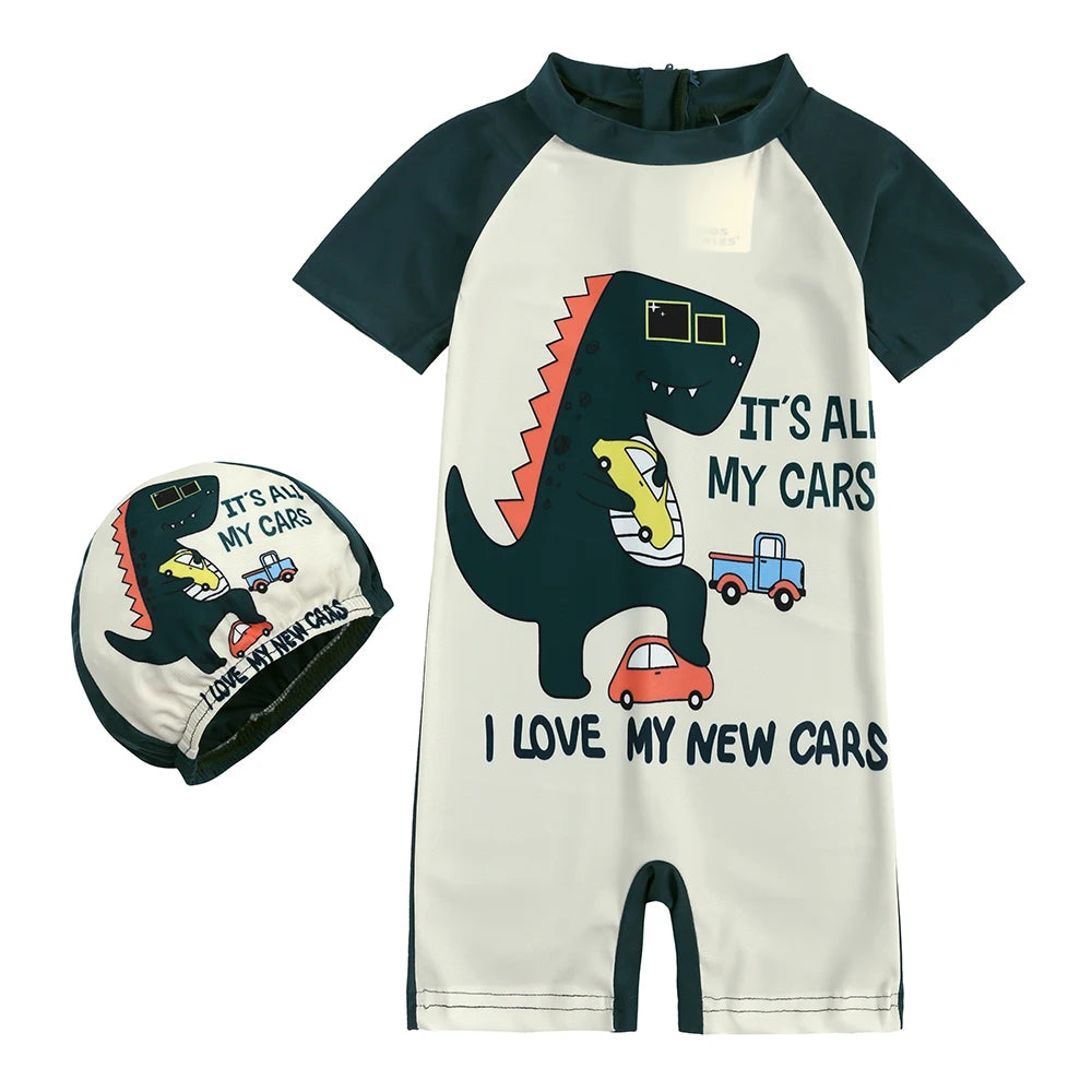 Roupa de Banho Infantil Personagens Fun