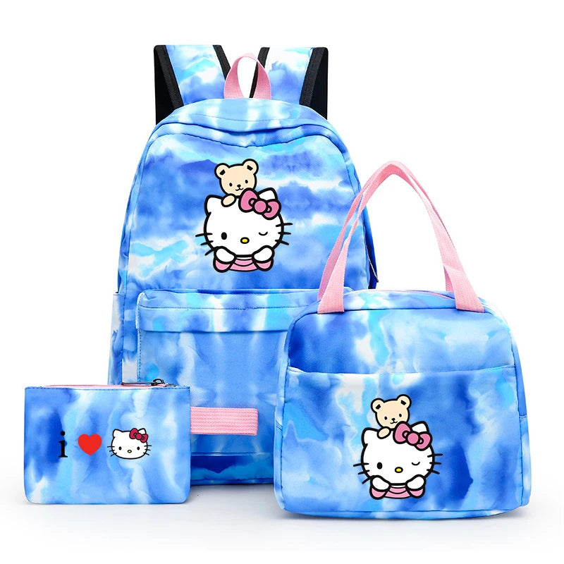 Mochila Escolar Hello Kitty