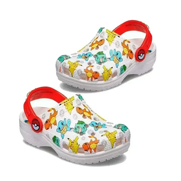 Sandália-Infantil-Pokemon-Pikachu-Confortável-Antiderrapante-Raizza-Kids