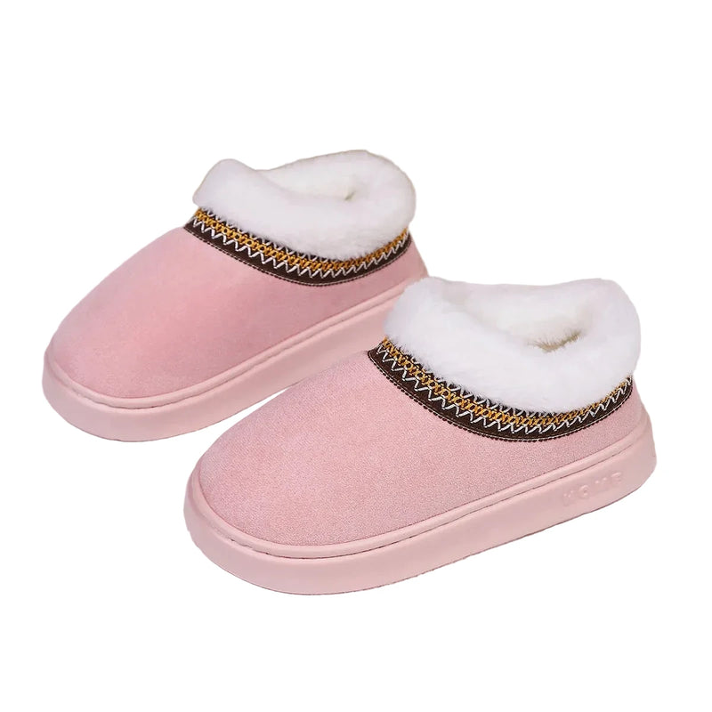 Botinha Feminina Peluciada Plataforma cor Rosa tamanho 36-37 Raizza Kids