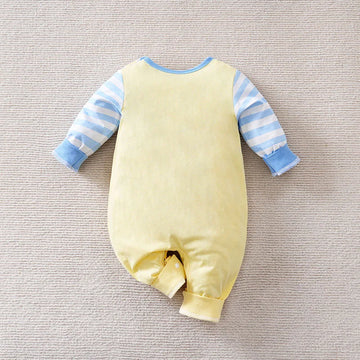 Macacão Bebê Cervo em Algodão detalhe 2 Raizza Kids