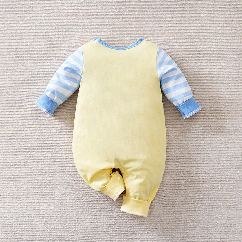 Macacão Bebê Cervo em Algodão detalhe 2 Raizza Kids