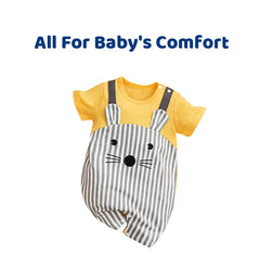 Romper Bebê Ratinho com Orelhinhas detalhe 7 Raizza Kids