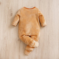 Macacão Bebê Inverno Coala Peluciado detalhe 2 Raizza Kids