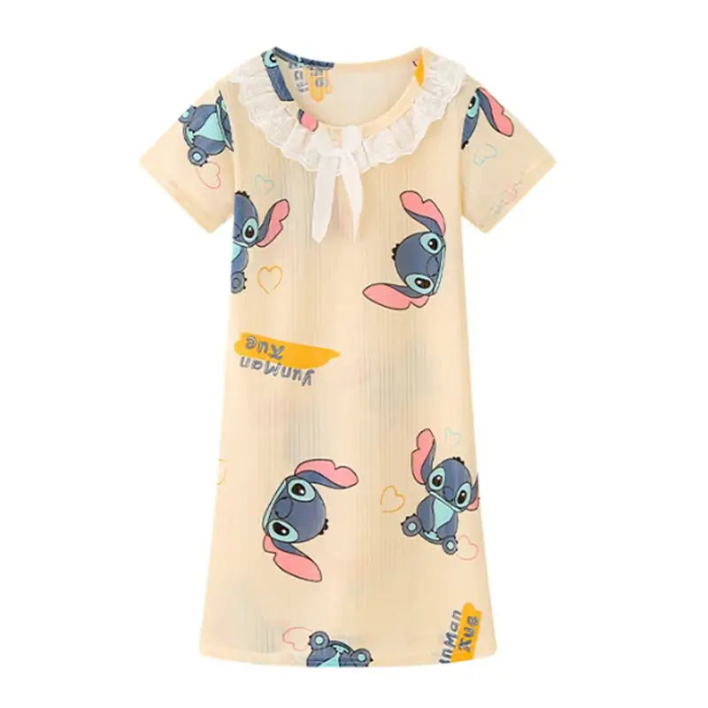 Camisola-Infantil-Stitch-Conforto-Algodão-Raizza-Kids