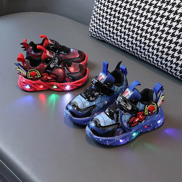 Tênis-Infantil-do-Homem-Aranha-Led-Raizza-Kids