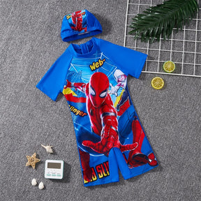 Roupa de Banho Infantil Homem Aranha