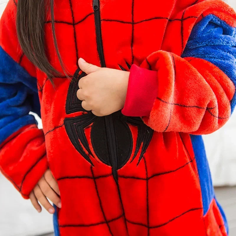 Pijama Infantil Homem Aranha Peluciado