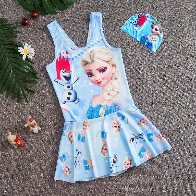 Roupa de Banho Infantil Frozen