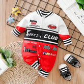 Macacão Bebê Menino Motociclista Vermelho cor Vermelho tamanho 9 a 12 meses Raizza Kids