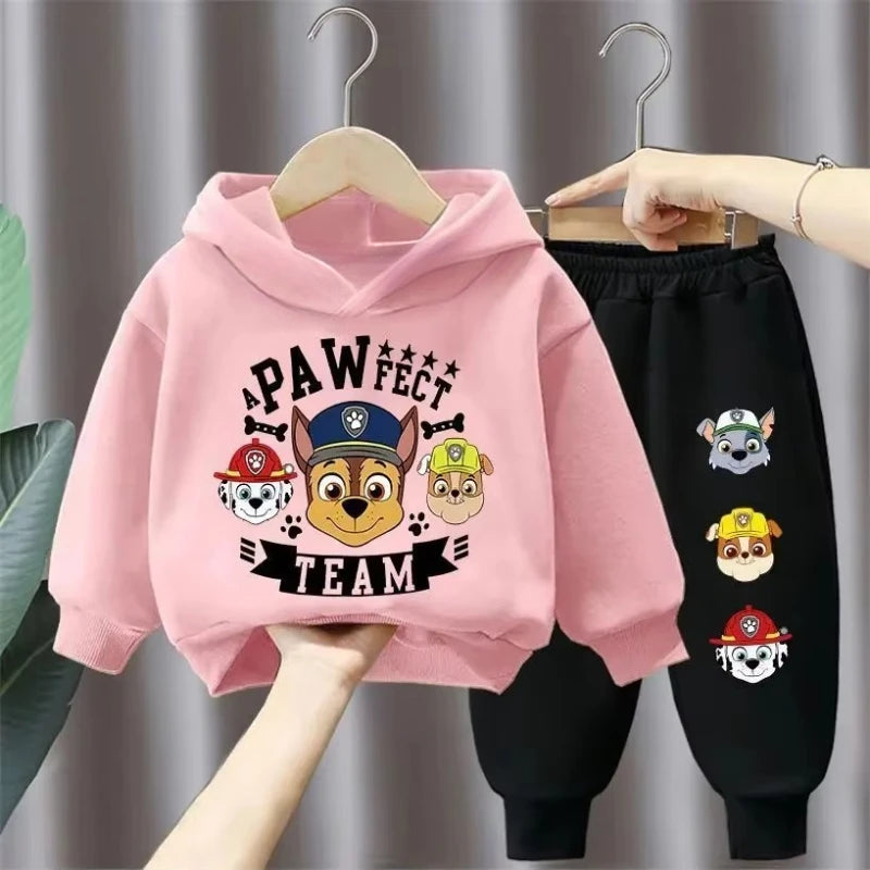 Conjunto Moletom Infantil Patrulha Canina Chase Confortável