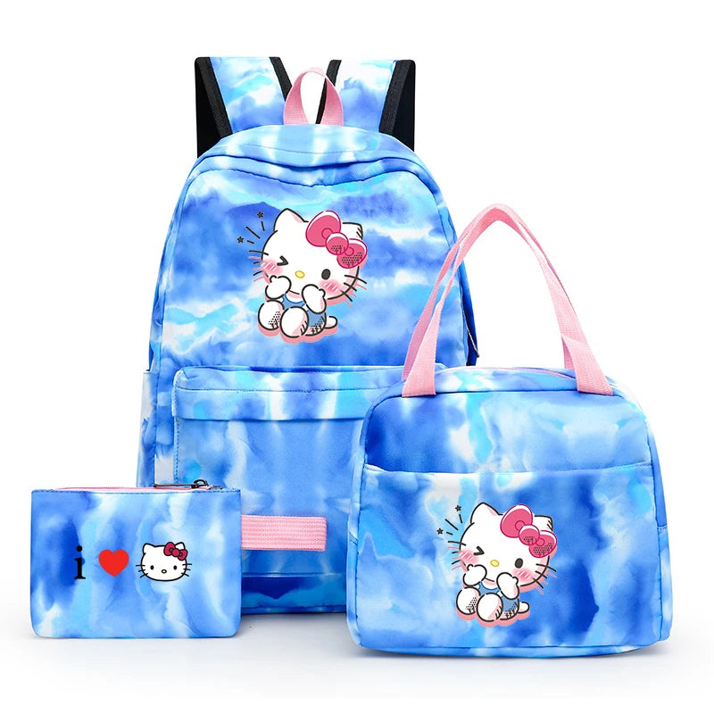 Mochila Escolar Hello Kitty