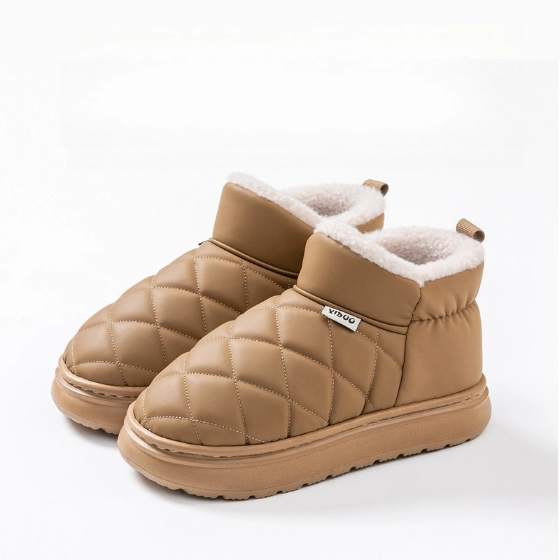 Bota Feminina de Inverno Forrada cor Café tamanho 36-37 Raizza Kids