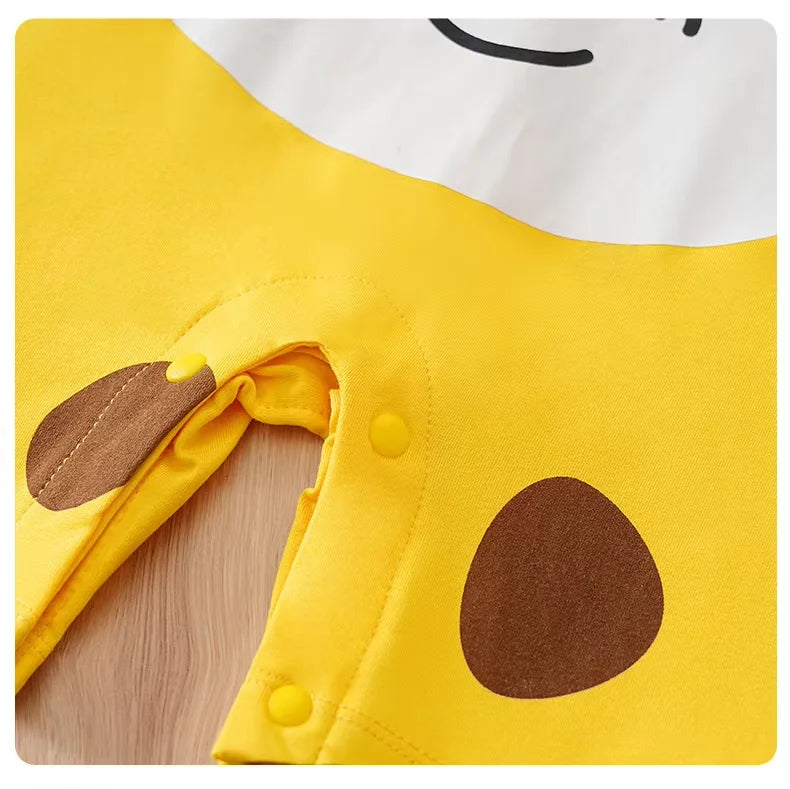 Body Bebê Vaquinha com Chifrinhos detalhe 23 Raizza Kids