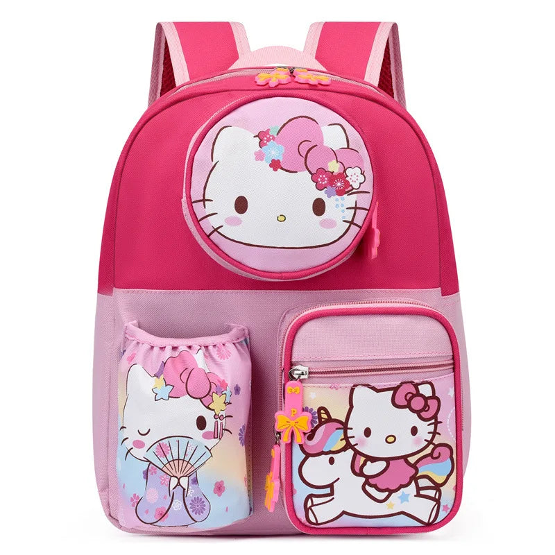 Mochila Escolar Hello Kitty Divertida