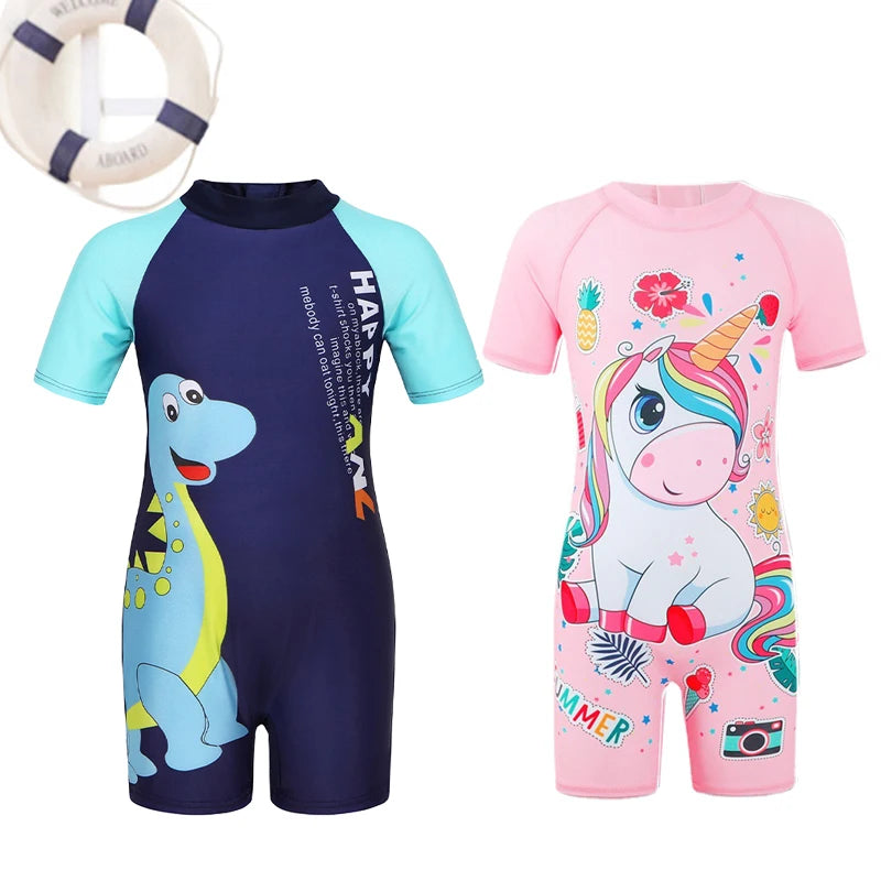 Roupa de Banho Infantil Personagens Divertidos