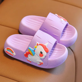 Chinelo Infantil Slide Unicórnio