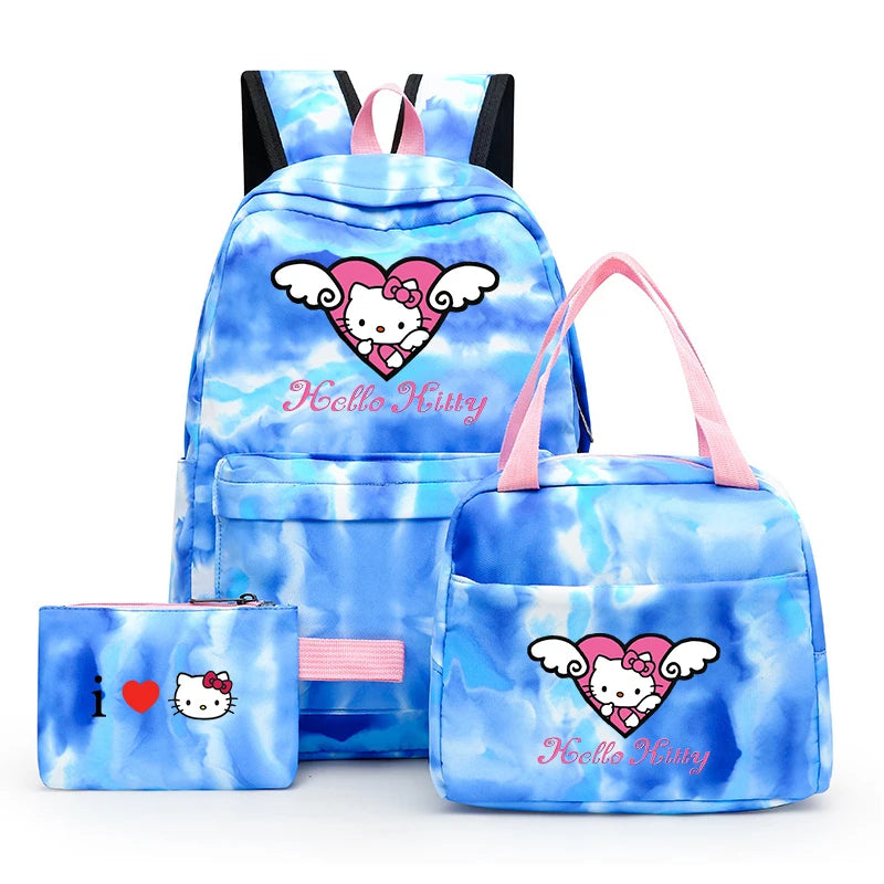 Mochila Escolar Hello Kitty