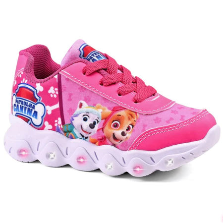 Tênis Infantil Feminino Patrulha Canina Skye