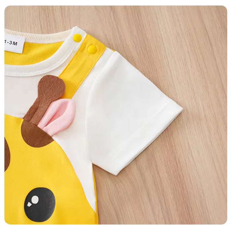 Body Bebê Vaquinha com Chifrinhos detalhe 22 Raizza Kids