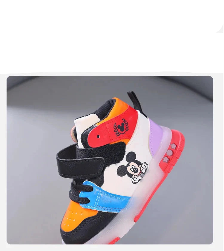 Tênis Infantil Mickey e Minnie de Led