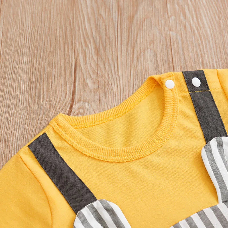 Romper Bebê Ratinho com Orelhinhas detalhe 3 Raizza Kids